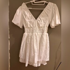 Lilly Pulitzer White Eyelet Jumpsuit